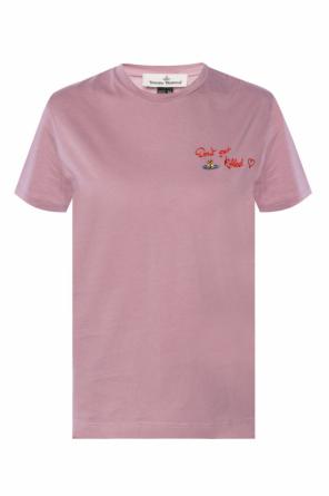 Logo-embroidered t-shirt, zdjęcie 1 Logo-embroidered t-shirt od Vivienne Westwood